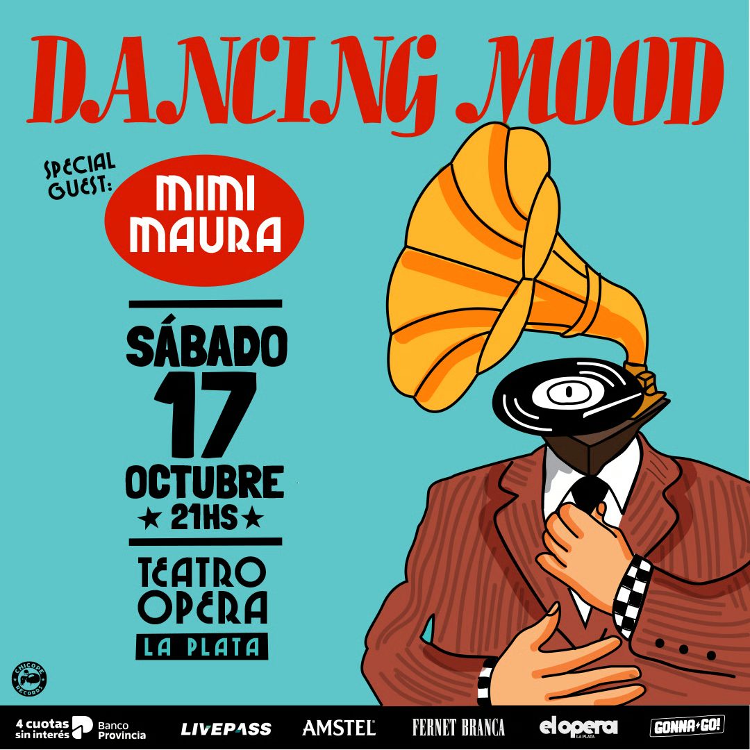 Afbeelding van de bron — DANCING MOOD en el Teatro Opera LP