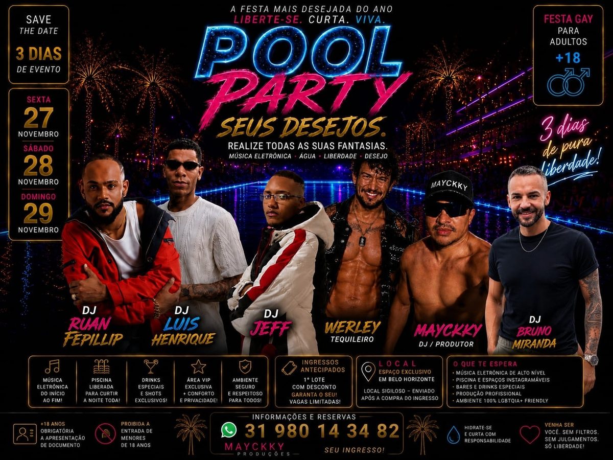 Imagem da fonte — Poolparty seus desejos
