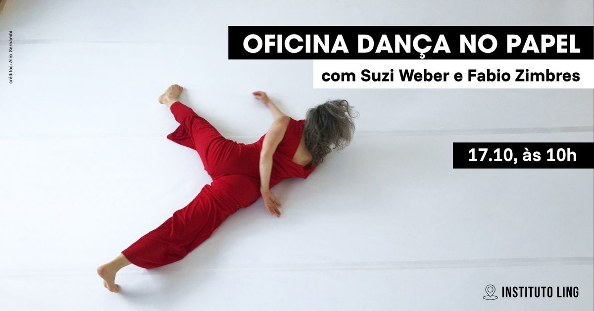 Imagem da fonte — Oficina de Dança no Papel, com Suzi Weber e Fábio Zimbres