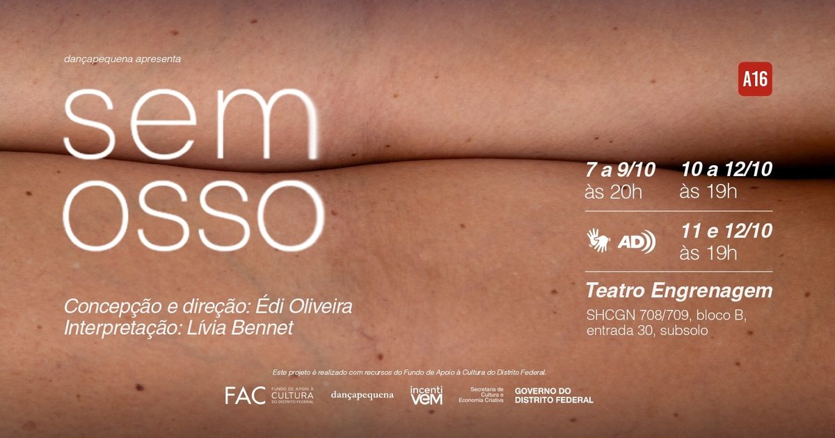 Imagem da fonte — Espetáculo SEM OSSO com Lívia Bennet