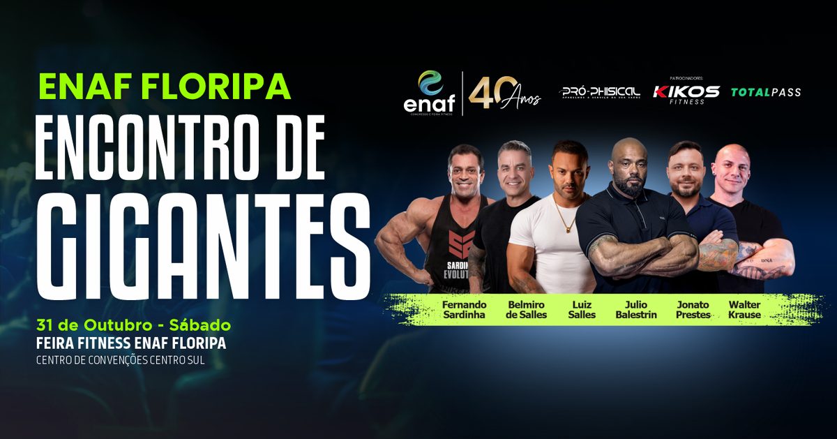 Imagem da fonte — ENCONTRO DE GIGANTES - ENAF FLORIPA 2026
