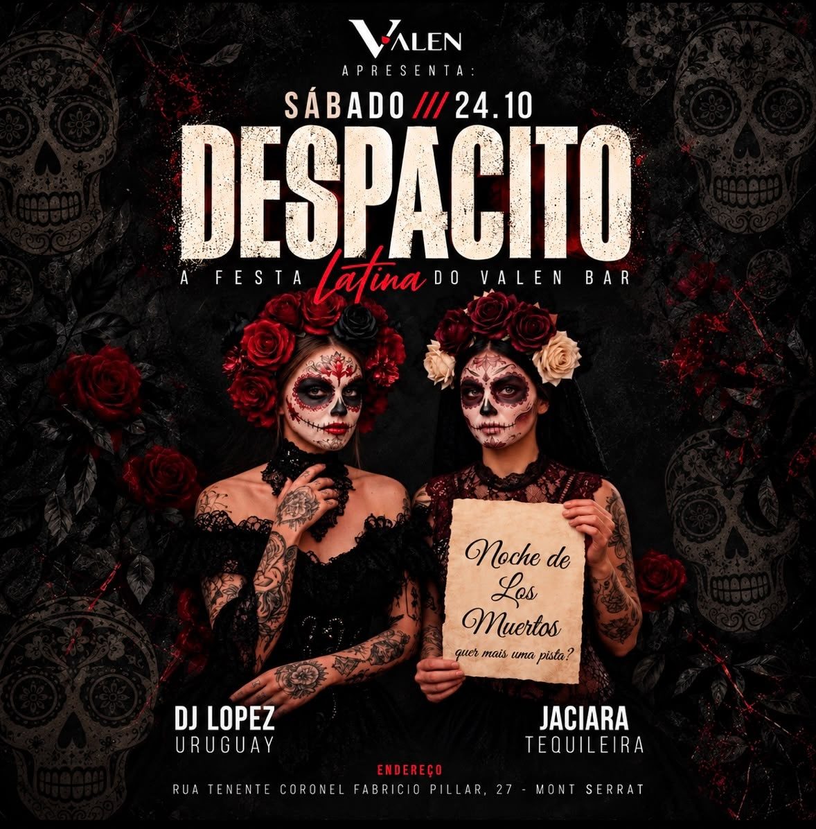 Immagine della fonte — SÁB.24/10l Despacito, a festa latina.