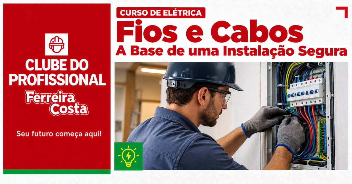 Immagine della fonte — Fios e Cabos A Base de uma Instalação Segura