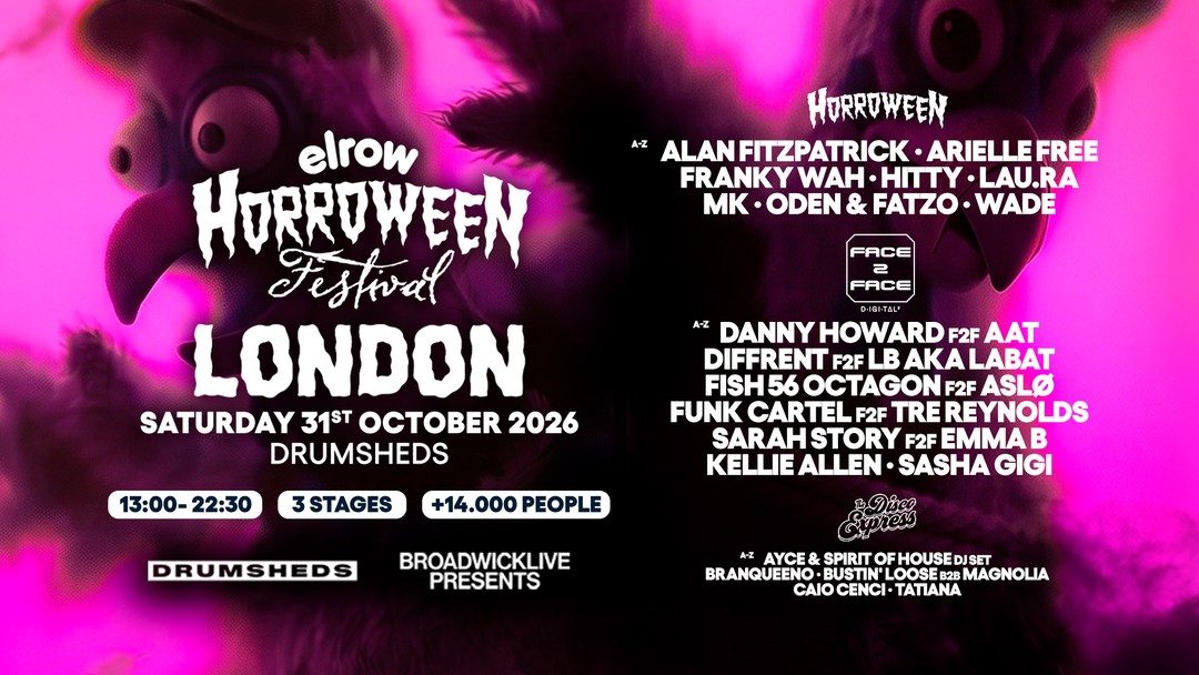Source image — elrow Horroween Festival London