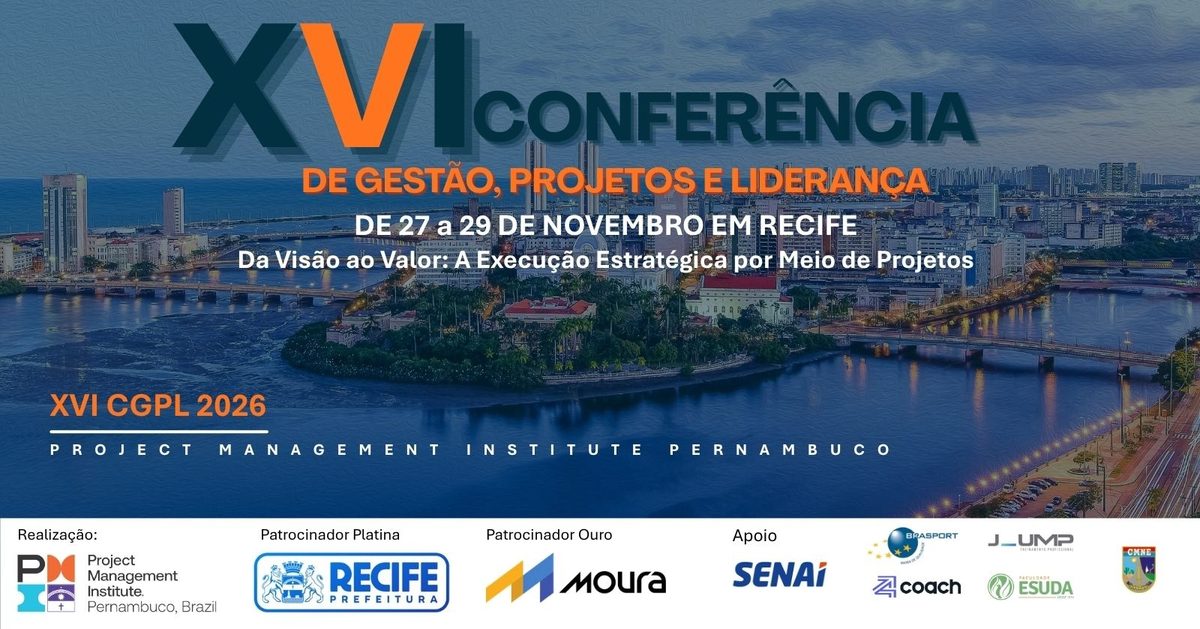 Imagem da fonte — XVI CGPL - Conferência de Gestão, Projetos e Liderança 2026
