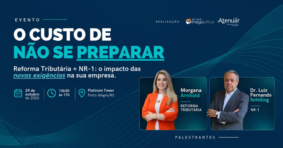 Immagine della fonte — REFORMA TRIBUTÁRIA + NR-1: o impacto das novas exigências na sua empresa.