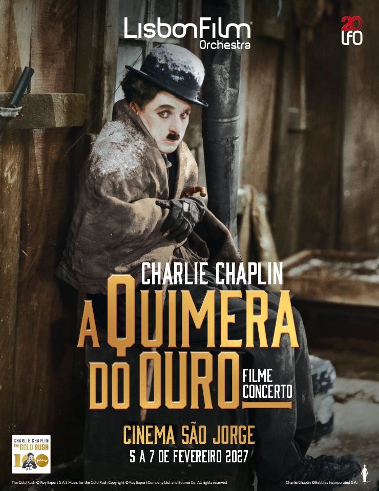 Imagem da fonte — Quimera de Ouro filme concerto Lisbon Film Orchestra | Charlie Chaplin