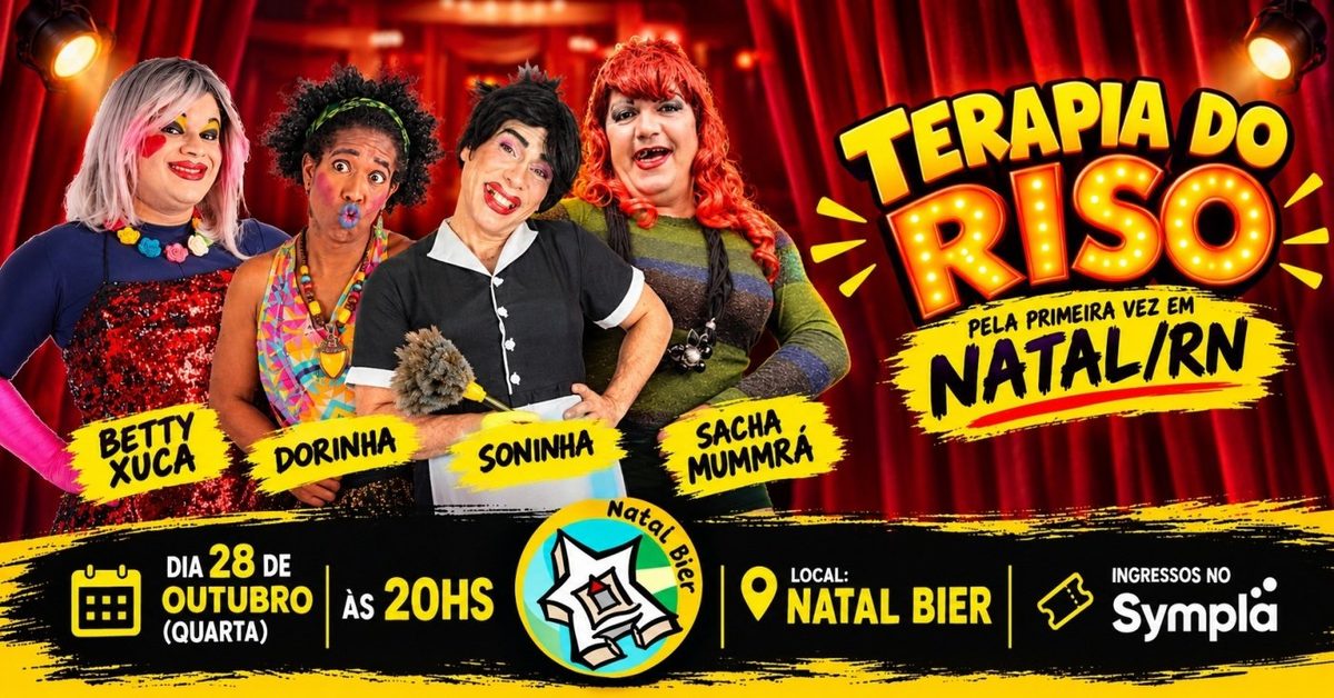 출처 이미지 — Terapia do Riso no Natal Bier