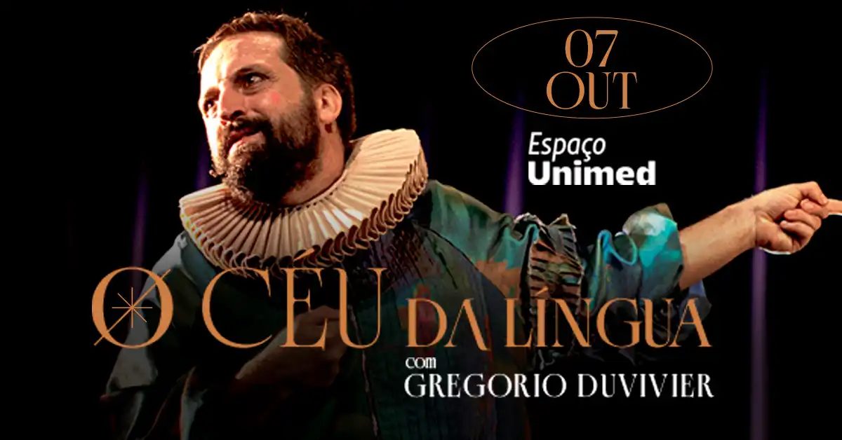 Imagem da fonte — Gregorio Duvivier O Céu da Língua