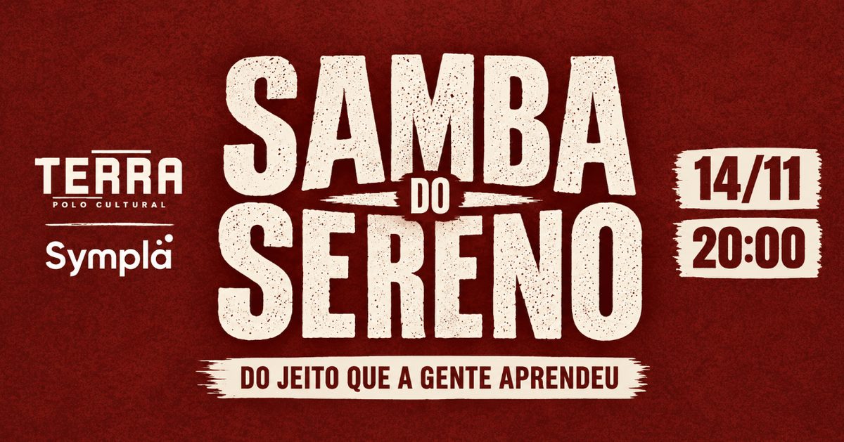 Imagem da fonte — SAMBA DO SERENO - DO JEITO QUE A GENTE APRENDEU - EDIÇÃO NOVEMBRO
