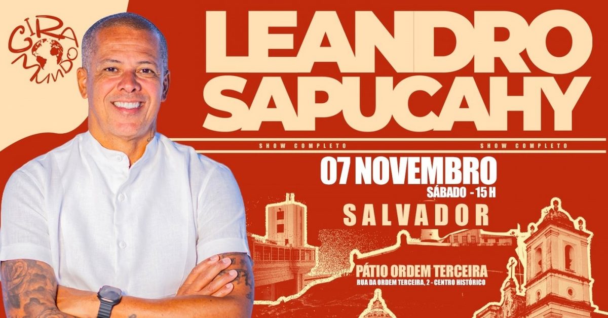 Imagem da fonte — LEANDRO SAPUCAHY em SALVADOR