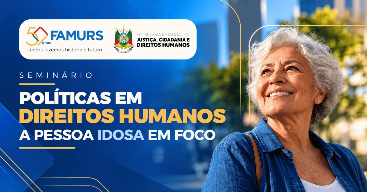 Imagem da fonte — Seminário Políticas em Direito Humano: A Pessoa idosa em Foco