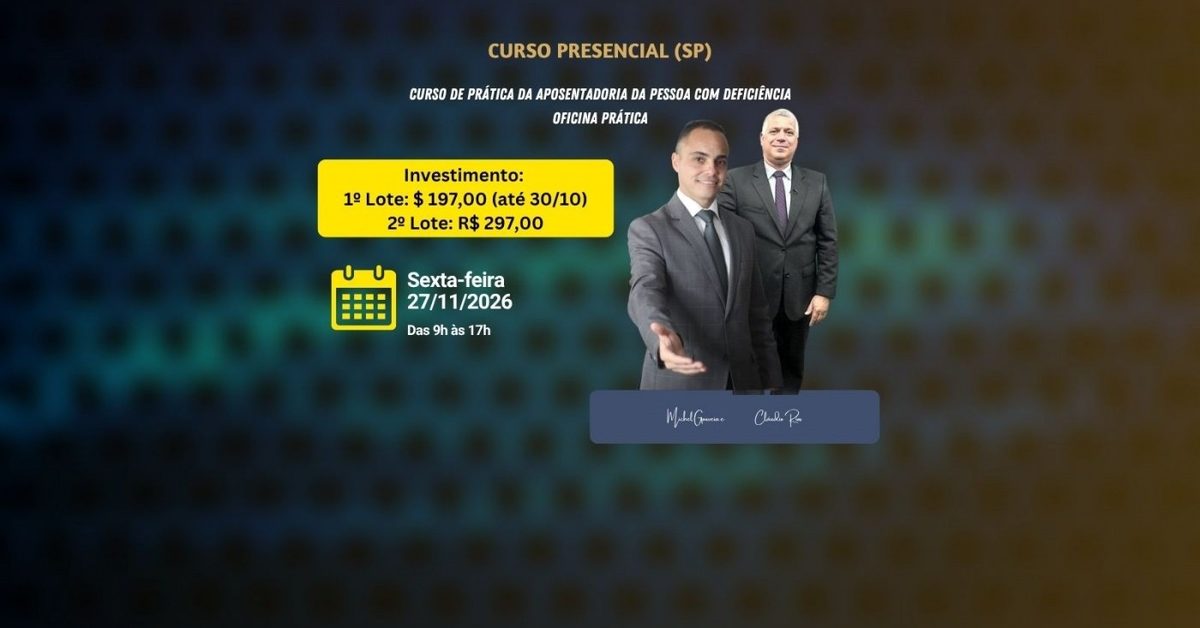 Imagem da fonte — Imersão na Aposentadoria do PCD