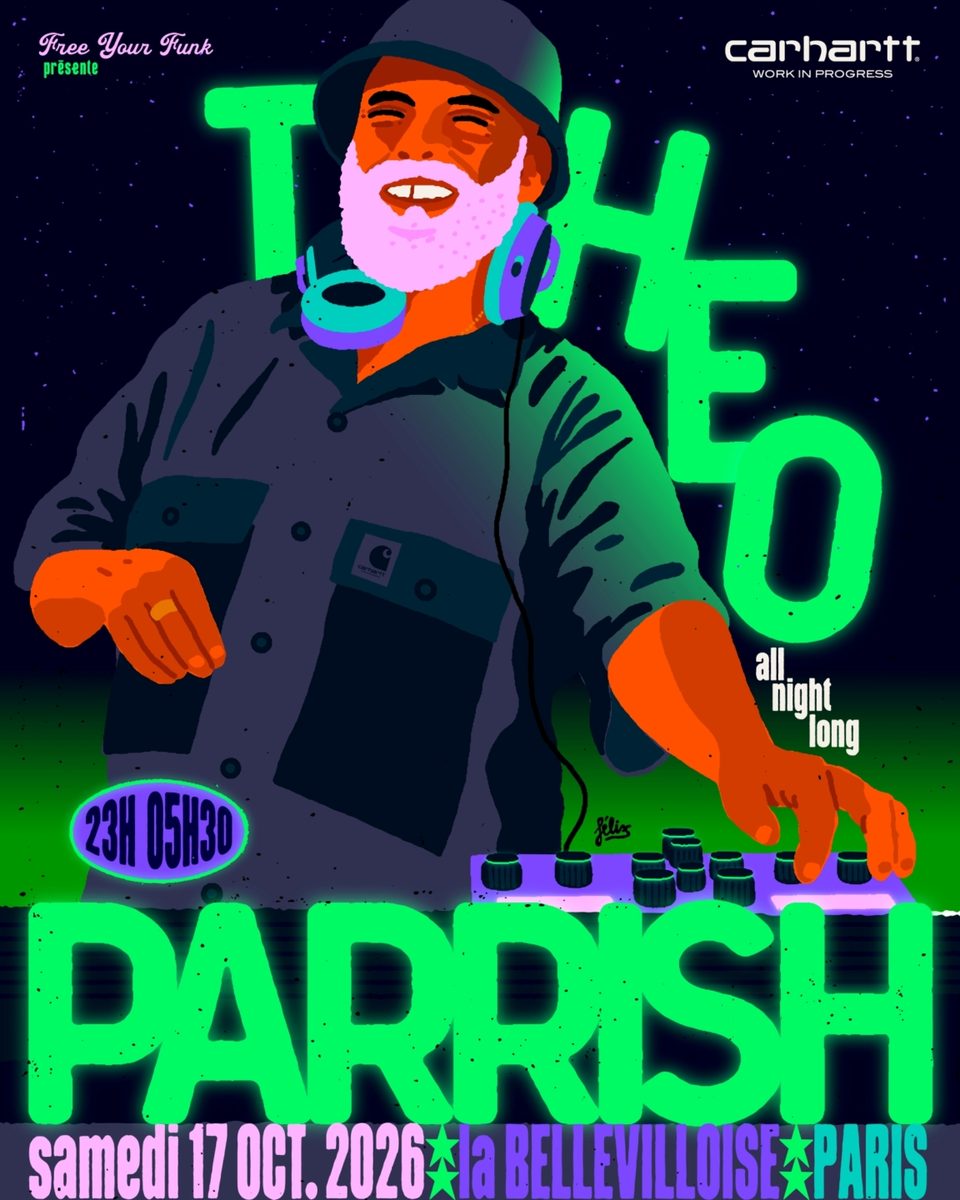 Image de la source — Free Your Funk présente Theo Parrish All Night Long