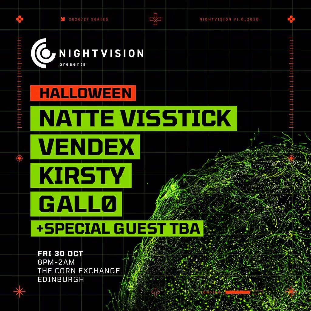 Imagem da fonte — Nightvision Halloween - Natte Visstick & Vendex