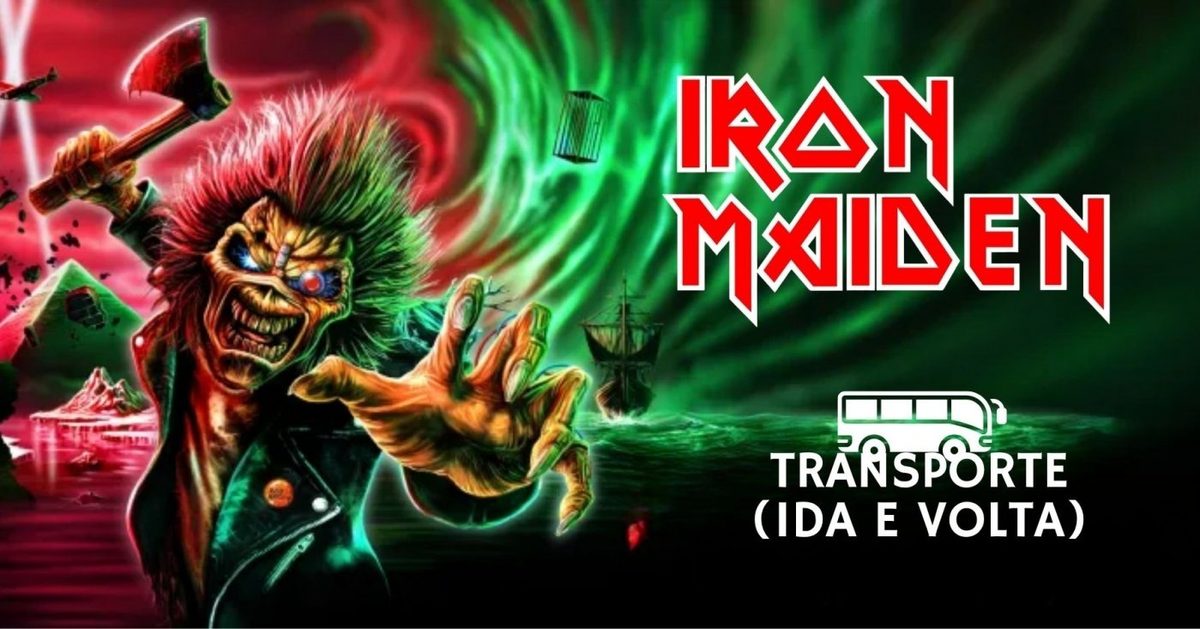 Imagem da fonte — Transporte - Iron Maiden em São Paulo | Itaúna Transfer