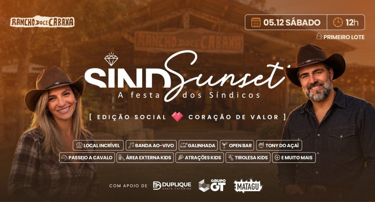 Bild der Quelle — :: 4ª SINDSUNSET A FESTA DOS SÍNDICOS - Edição Social Coração de Valor ::