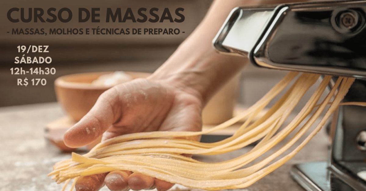 Imagem da fonte — Curso de Massas - 19/dezembro