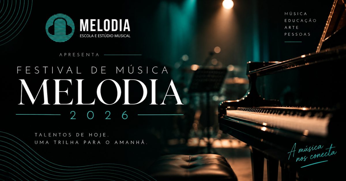Imagem da fonte — Festival Melodia 2026