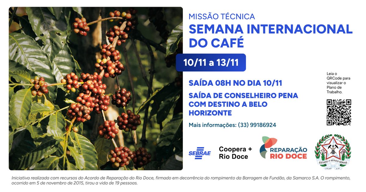 Imagem da fonte — Missão Técnica: Semana Internacional do Café