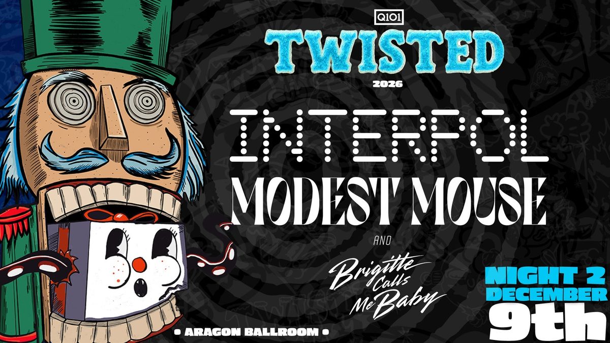 Bild der Quelle — Q101 Twisted with Interpol & Modest Mouse