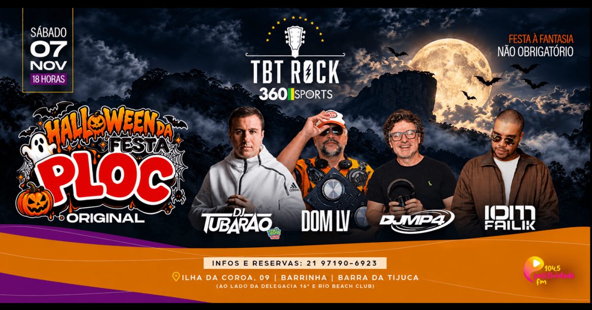 Imagem da fonte — HALLOWEEN DA FESTA PLOC ORIGINAL | DJ MP4 | DJ TUBARÃO | DJ IOM TRACK | DJ DOMLV | BARRA DA TIJUCA