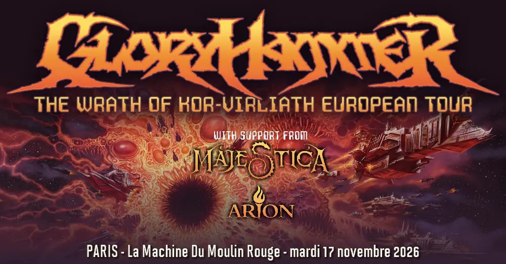 출처 이미지 — GLORYHAMMER + MAJESTICA + ARION