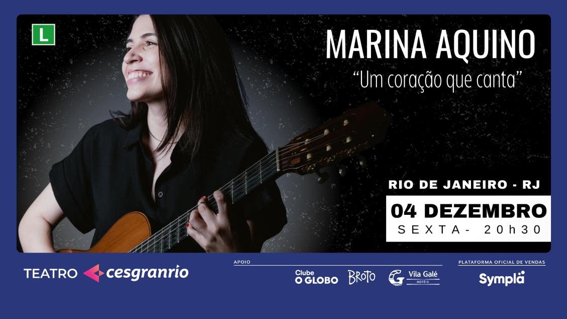 Imagen de la fuente — MARINA AQUINO - UM CORAÇÃO QUE CANTA