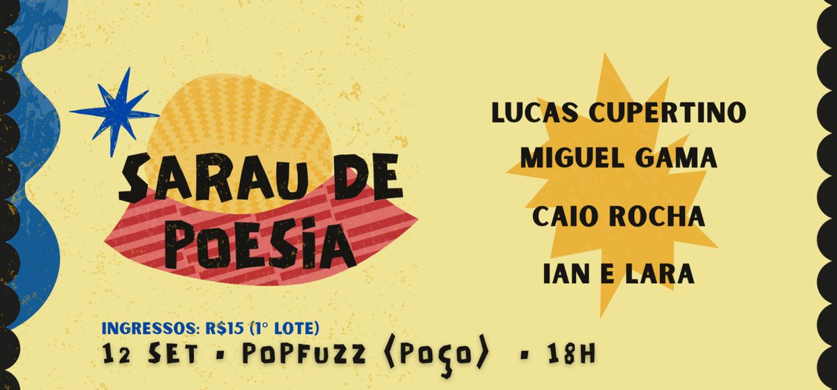 Imagem da fonte — Sarau de Poesia
