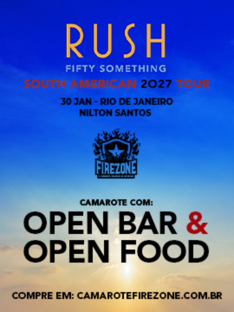 Imagem da fonte — Camarote Firezone - Rush