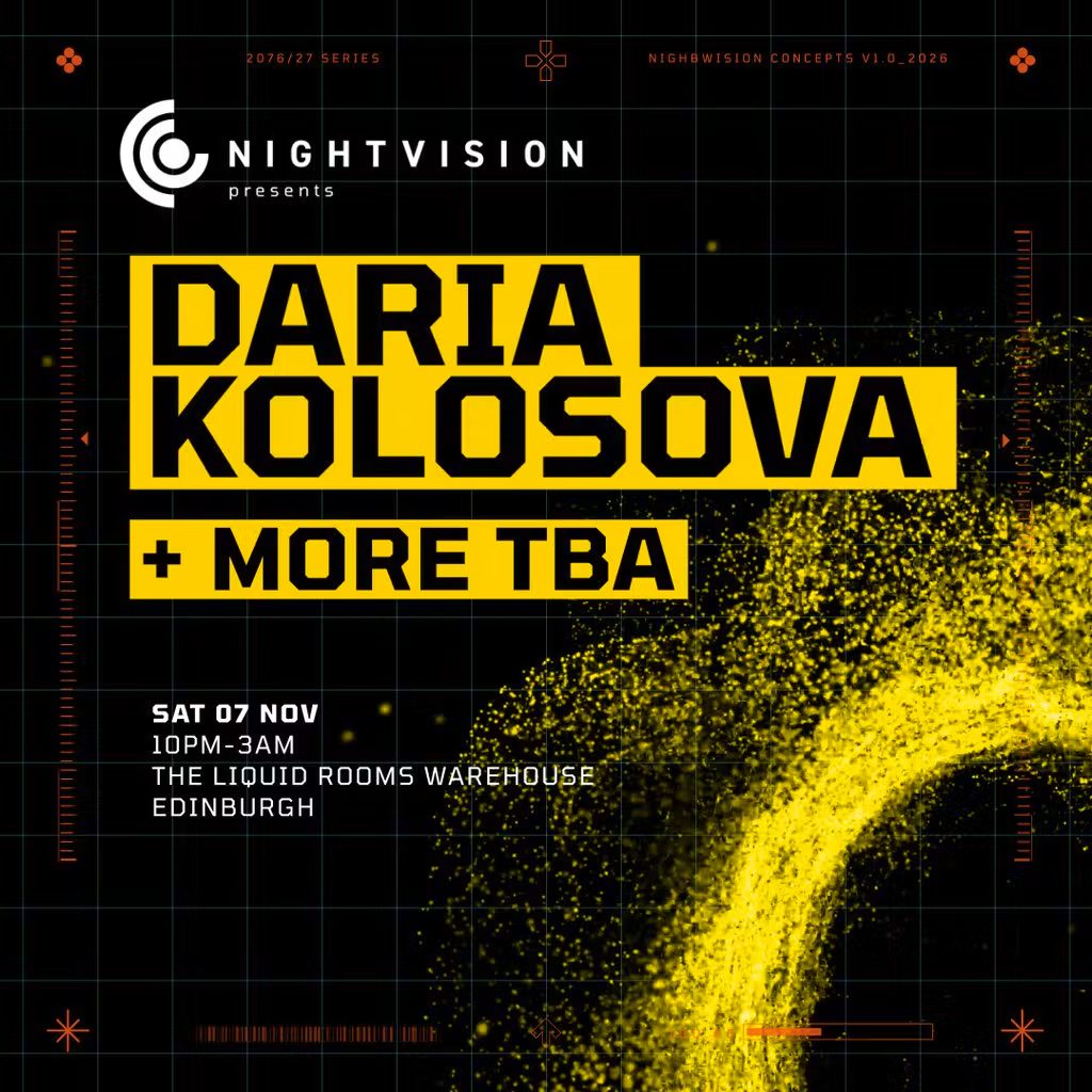 Imagem da fonte — Nightvision Presents: Daria Kolosova