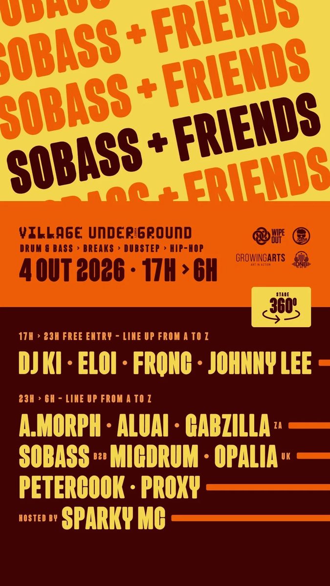 Source image — Sobass & Friends Outubro — village underground lisboa