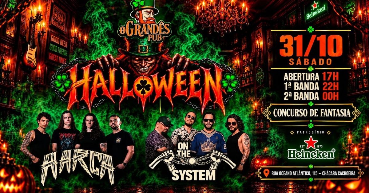 Imagem da fonte — Halloween + On The System + A Arca 31/10