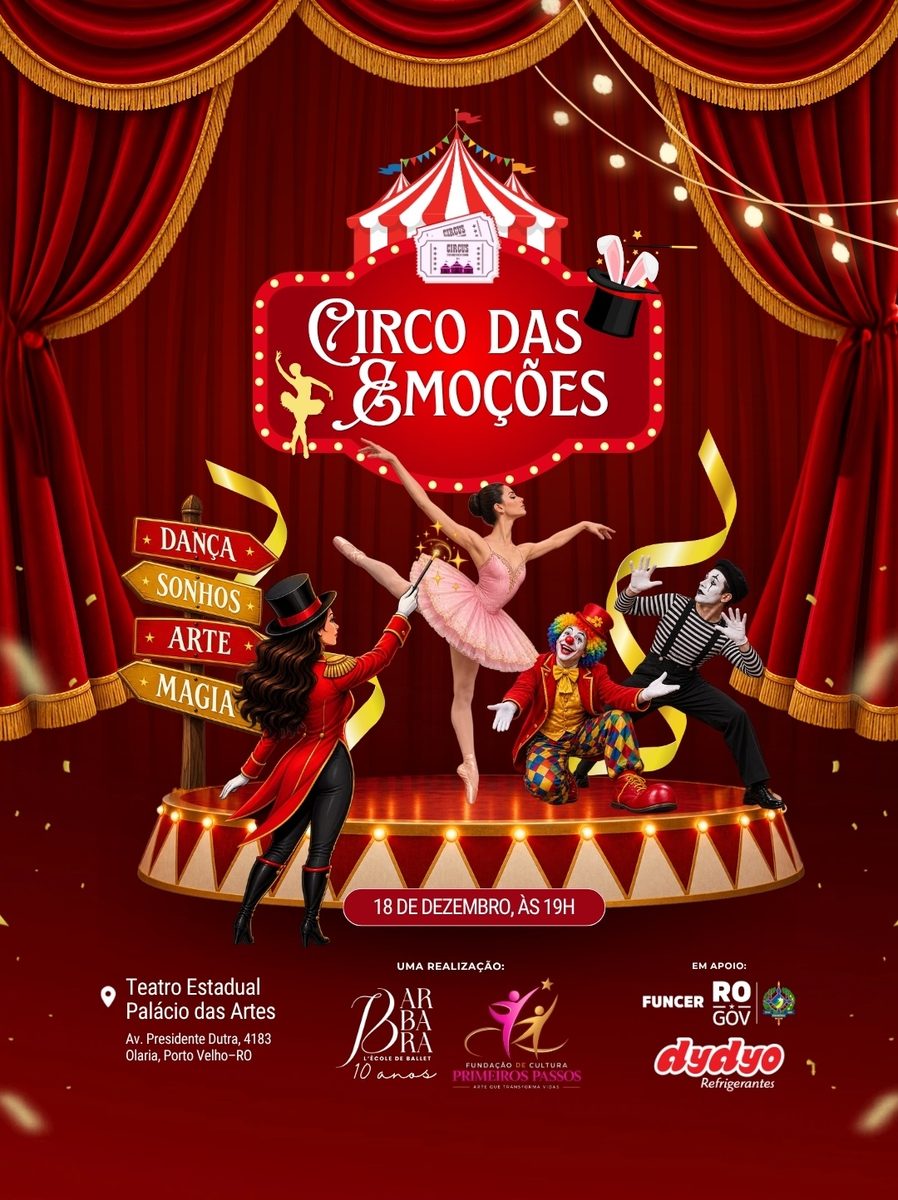 出典の画像 — Espetáculo o Circo das emoções