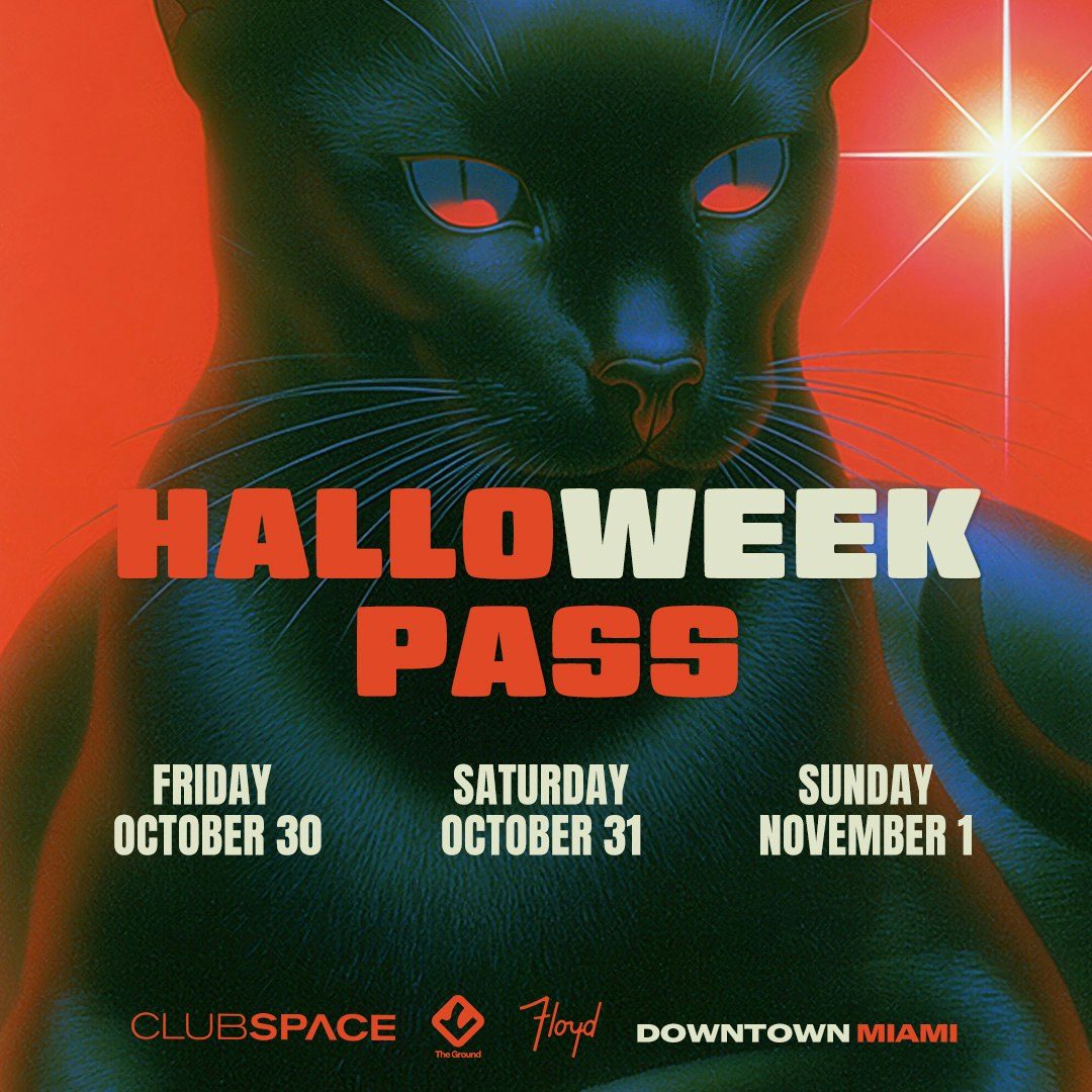 Source image — HALLOWEEK PASS 2026 at Club Space
