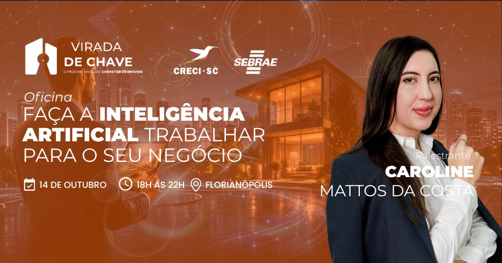Afbeelding van de bron — FAÇA A INTELIGÊNCIA ARTIFICIAL TRABALHAR PARA O SEU NEGÓCIO, COM CAROLINE MATTOS DA COSTA