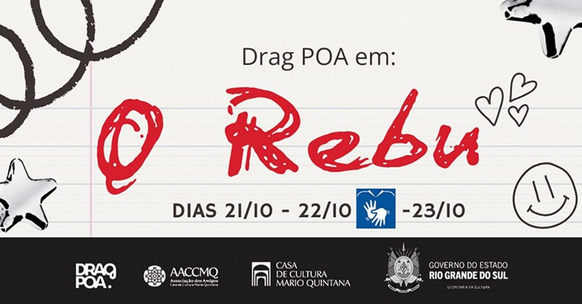 Imagem da fonte — Drag POA em : O Rebu
