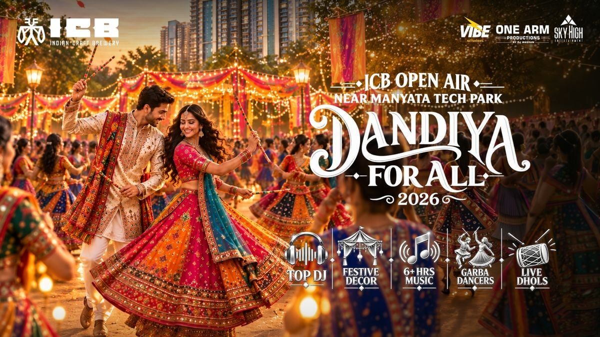 Source image — Dandiya For All 2026