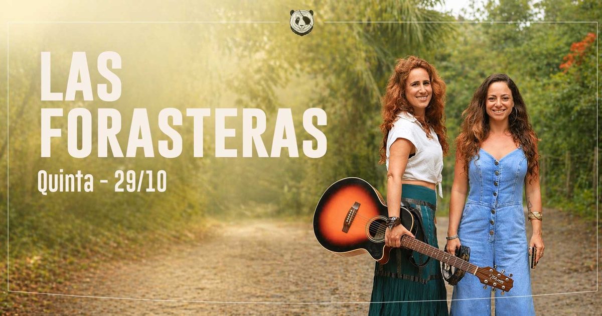 Source image — LAS FORASTERAS AO VIVO NO PANDA