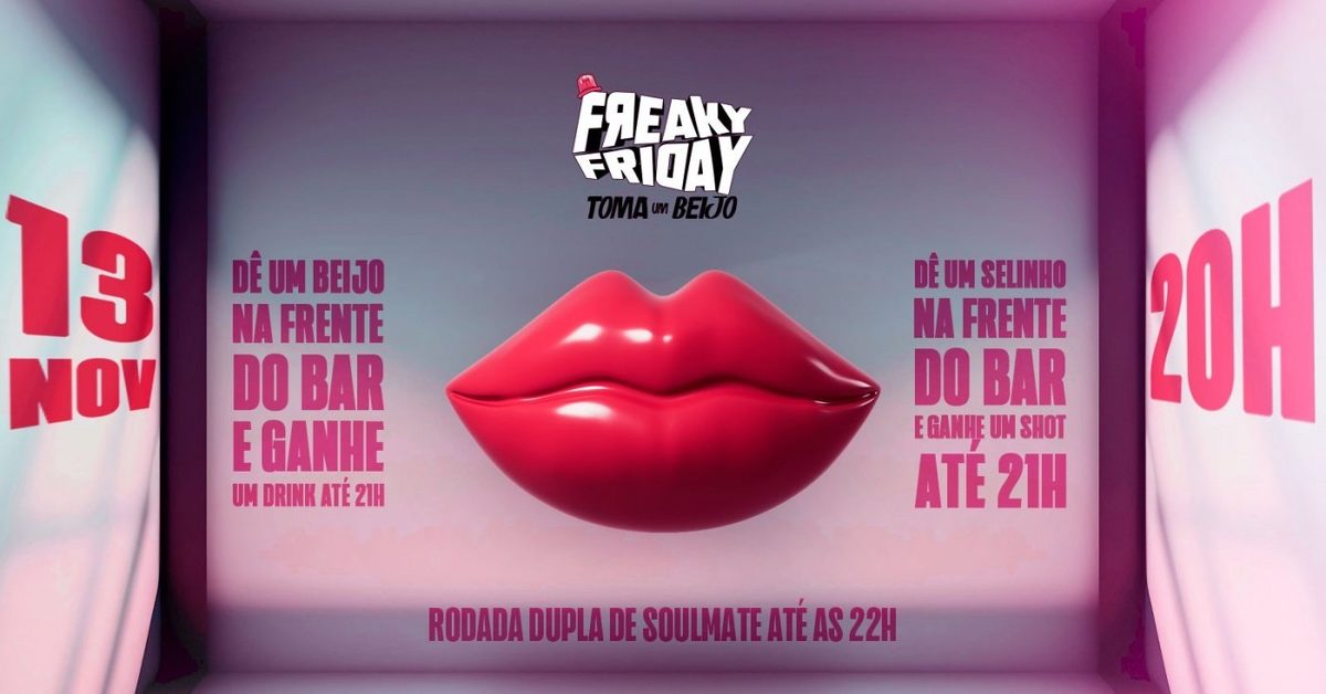 Imagem da fonte — Freaky Friday Toma um Beijo|13/11 Major Lock