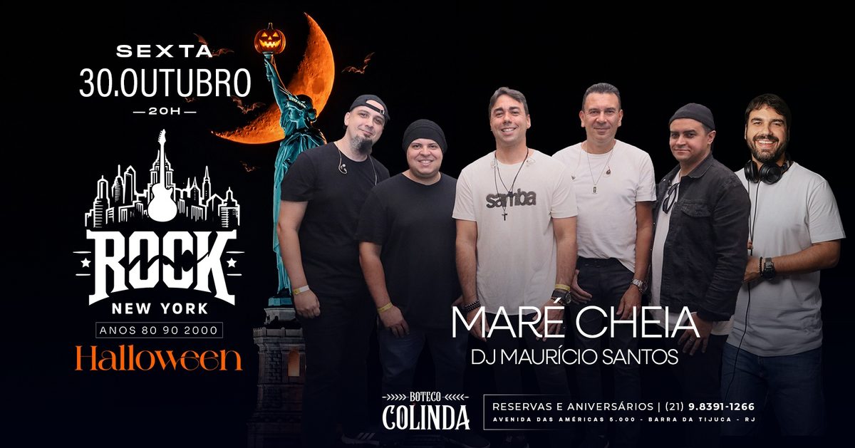 Bild der Quelle — HALLOWEN ROCK NEW YORK | BANDA MARÉ CHEIA | DJ MAURÍCIO SANTOS | NEW YORK CITY