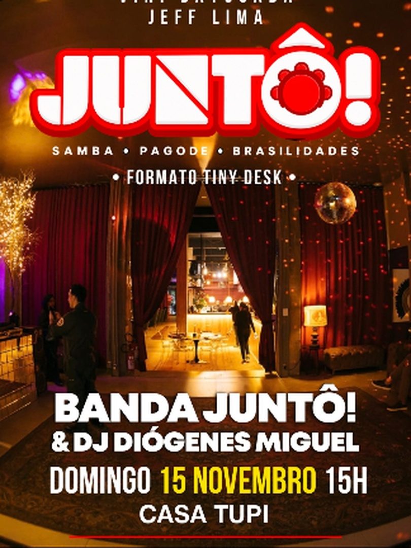 Imagem da fonte — Juntô | Roda De Samba | Casa Tupi | São Paulo