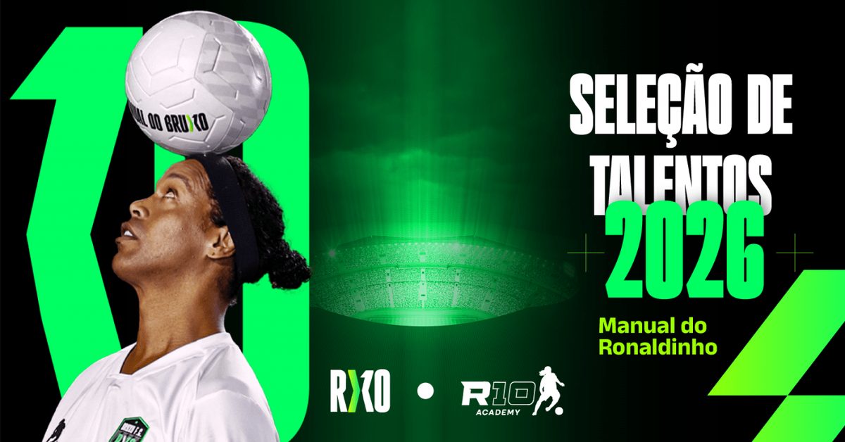 Imagem da fonte — Seleção de Talentos Ronaldinho Gaúcho - R10 Academy em Maceió - AL