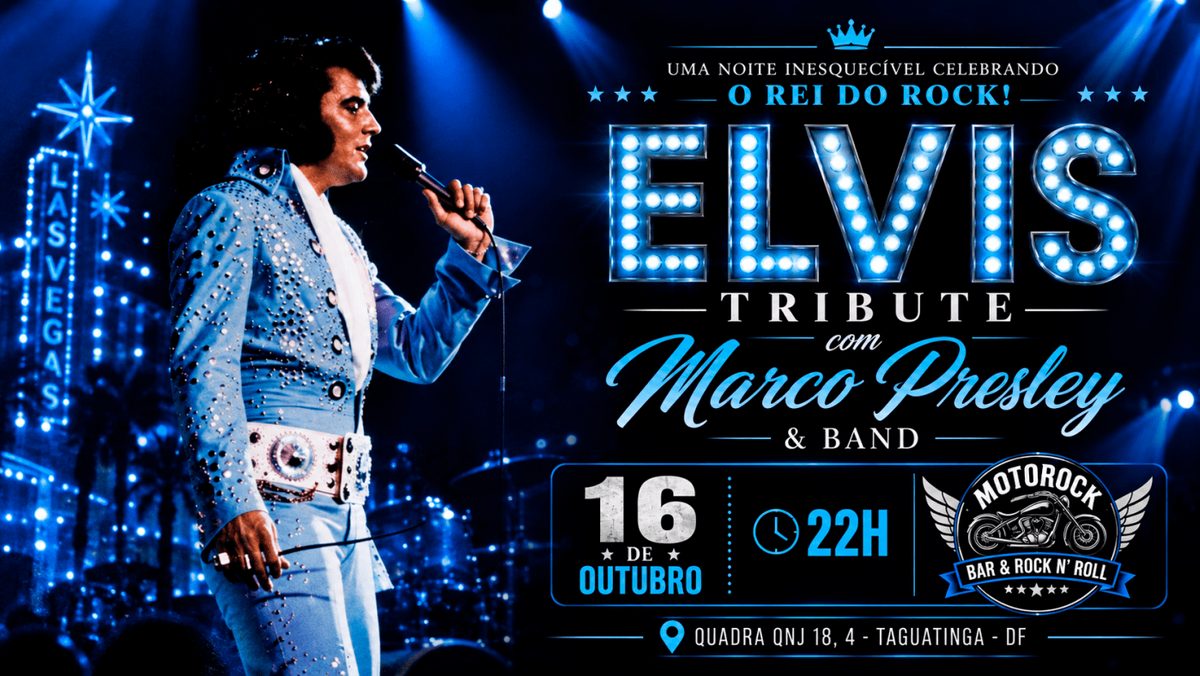 Imagem da fonte — ELVIS TRIBUTE - EXPERIENCE