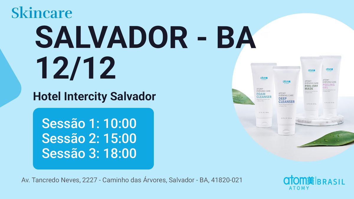 Imagem da fonte — Skincare de produtos coreanos - Salvador / BA - 12/12/2026