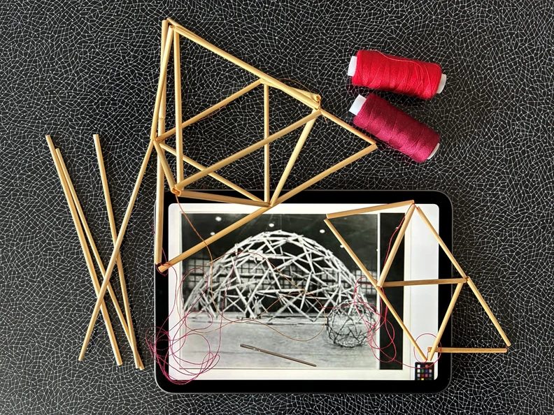 来源图片 — Bauhaus Lab: Geometry? Himmeli!