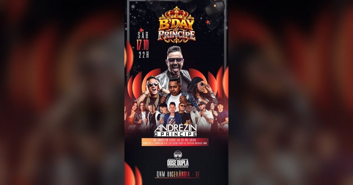 Imagem da fonte — DBAY DO PRÍNCIPE (ANIVERSSARIO DO ANDREZIN O PRÍNCIPE) ARENA DOSE DUPLA 17/10