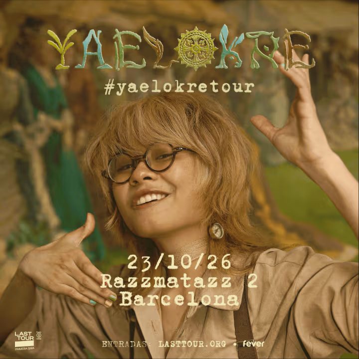 Source image — Yaelokre en Razzmatazz 2, Barcelona 2026