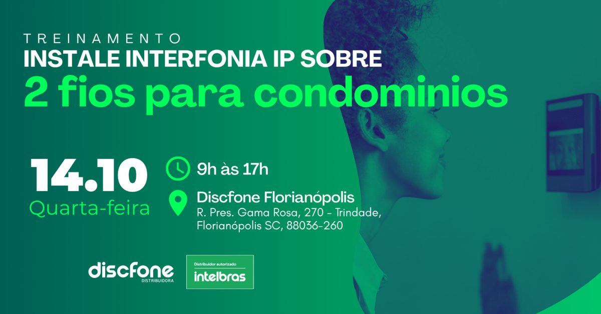 Afbeelding van de bron — Instale interfonia ip sobre 2 fios para condominios