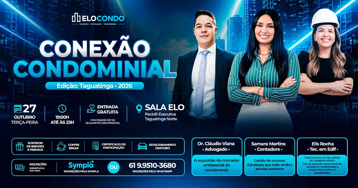 Source image — CONEXÃO CONDOMINIAL - EDIÇÃO TAGUATINGA 2026